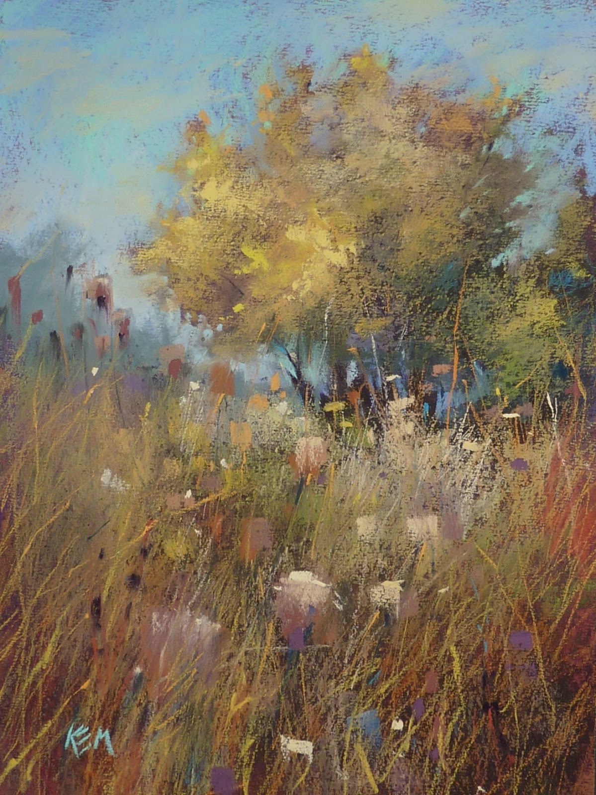 Painting My World Why Use Purple Underpainting?