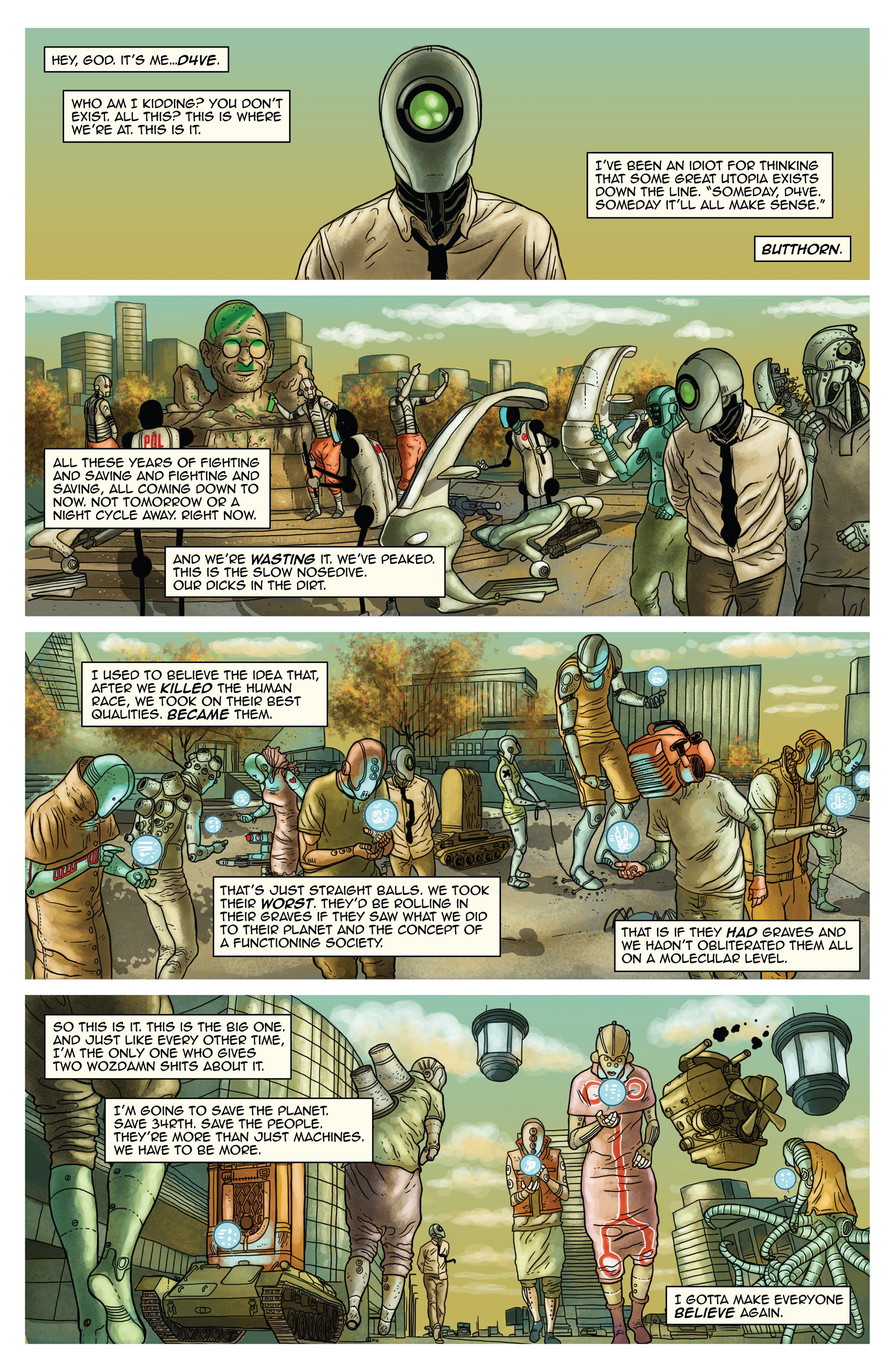 Read online D4VEocracy comic -  Issue #1 - 16