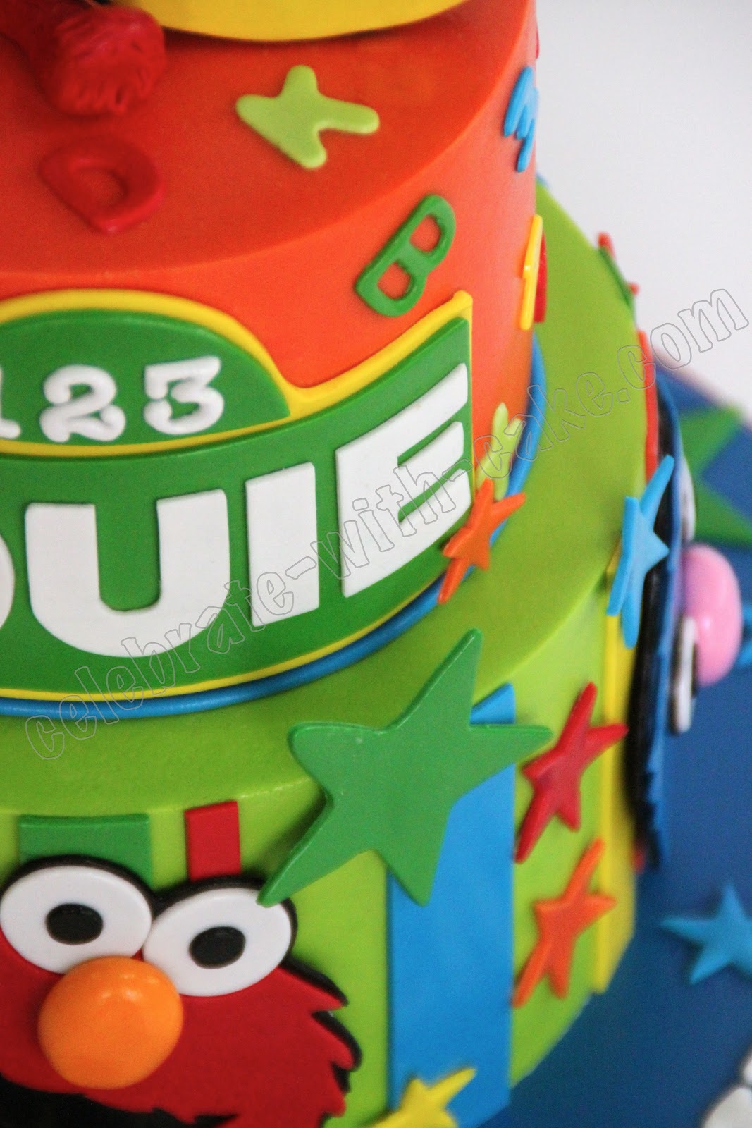 Celebrate with Cake! Elmo 2 tier Cake Celebrate with Cake! Elmo 2 tier Cake