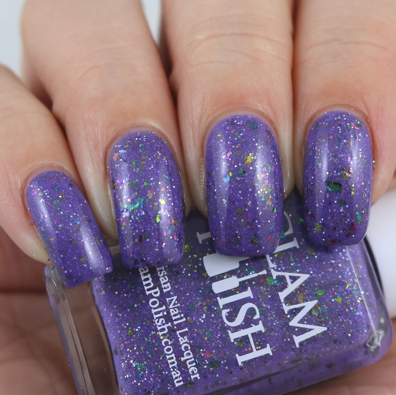 Glam Polish Pennywise The Dancing Clown swatched by Olivia Jade Nails