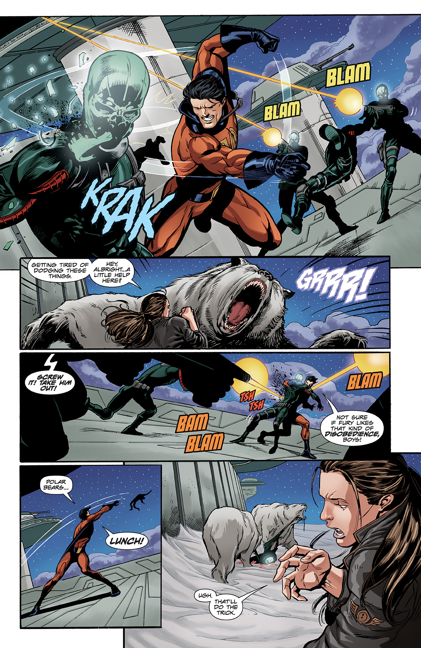 Read online Captain Midnight comic -  Issue #3 - 12