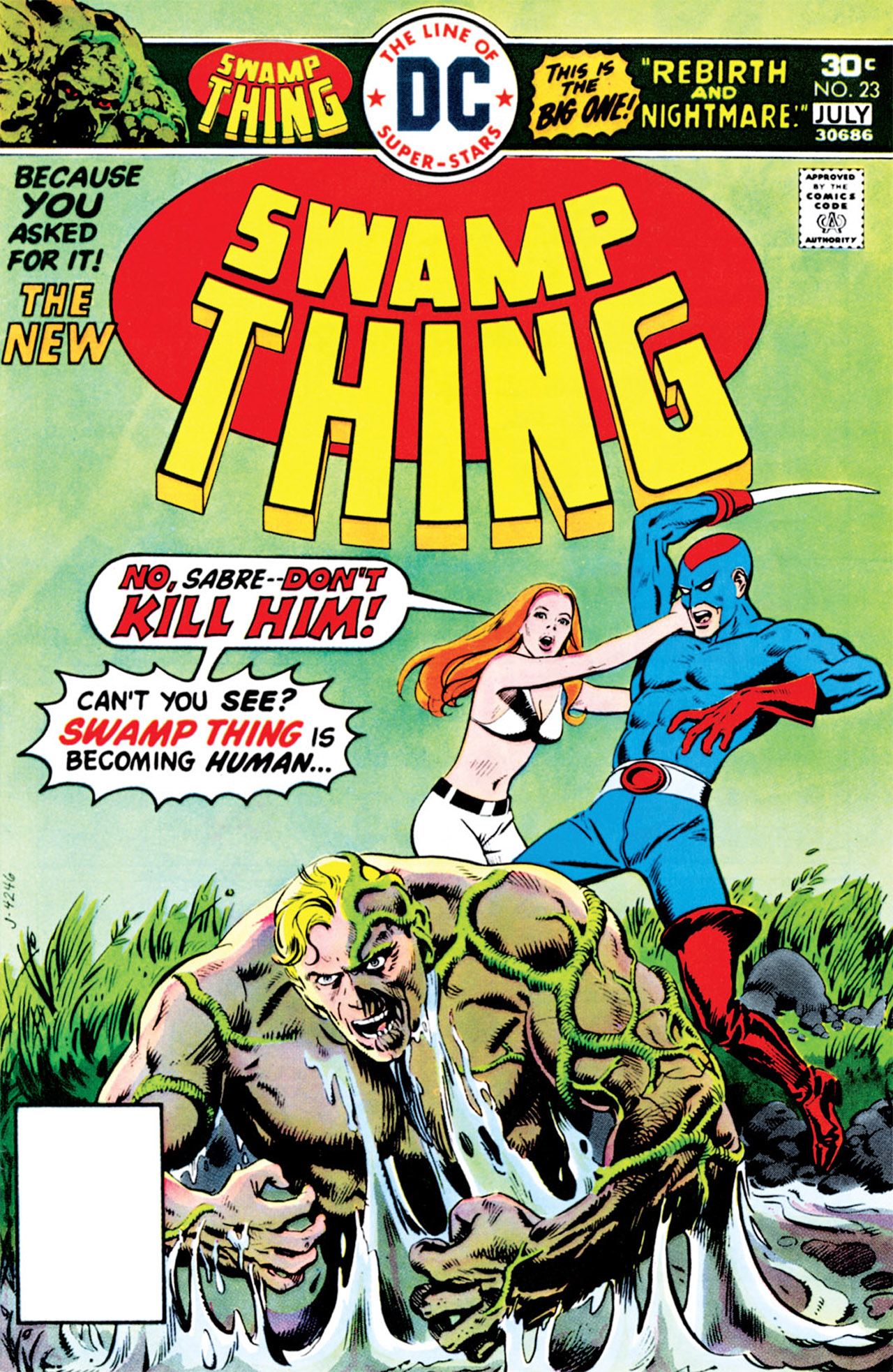 Swamp Thing (1972) Issue #23 #23 - English 1
