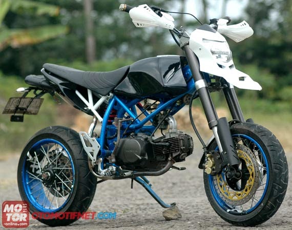 Gambar Modifikasi Motor Honda Win 100 Arena Modifikasi