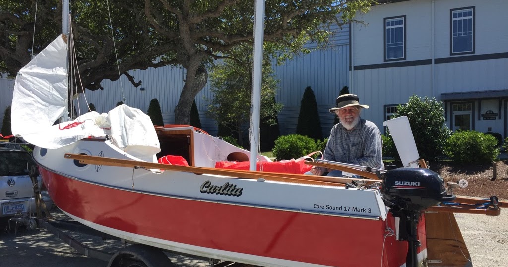 Ron's Pocketship Build Beaufort NC Wooden Boat Show
