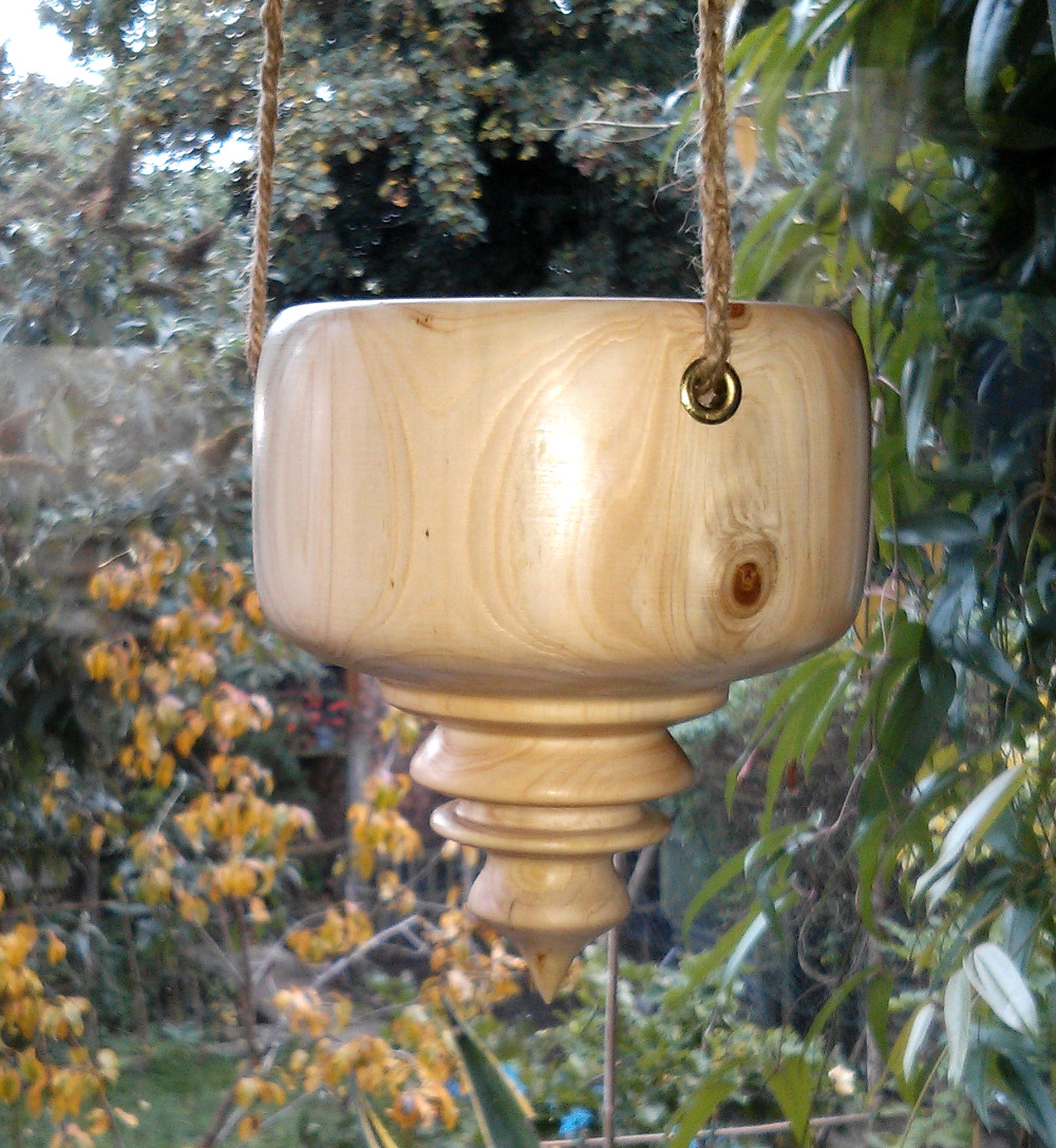 The Shed And Beyond Hanging bowls for plants...