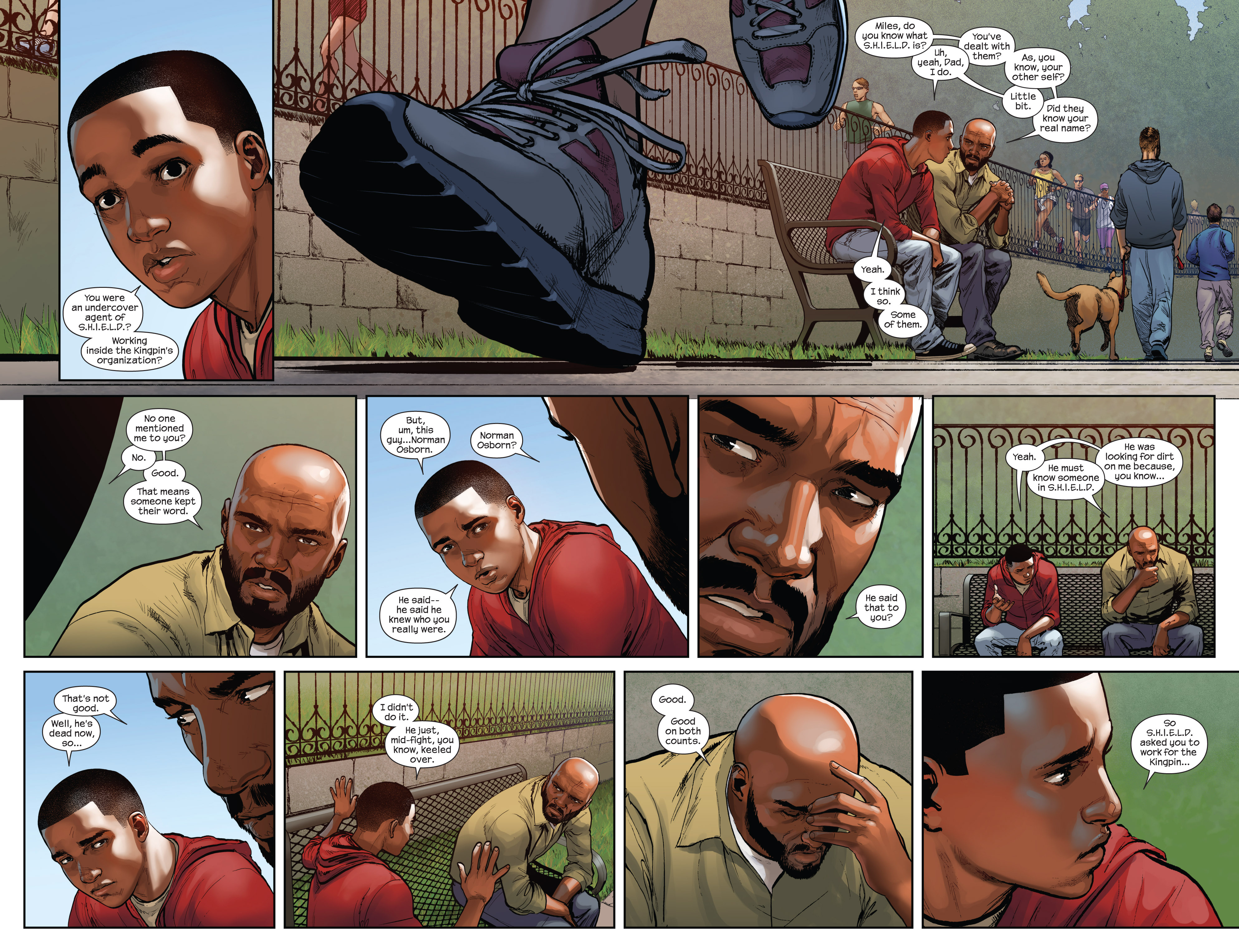 Miles Morales: Ultimate Spider-Man issue 9 - Page 3