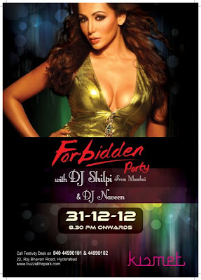 New year eve Forbidden Party at Kismet