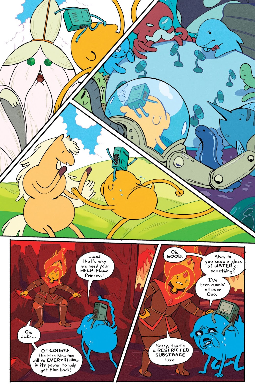 Read online Adventure Time: Beginning of the End comic -  Issue #2 - 17