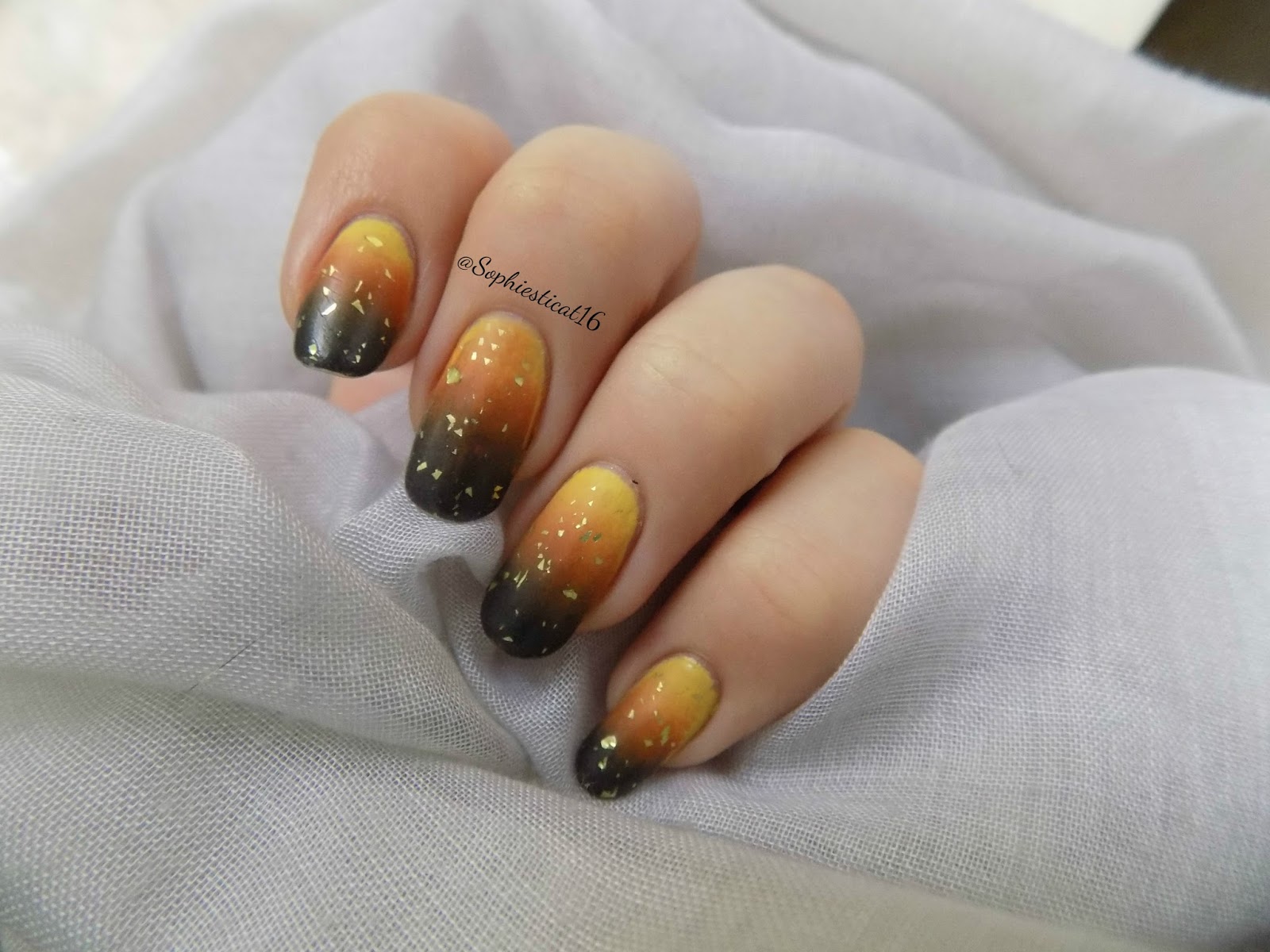 2. "Pumpkin Spice" Inspired Nail Ideas for October - wide 6