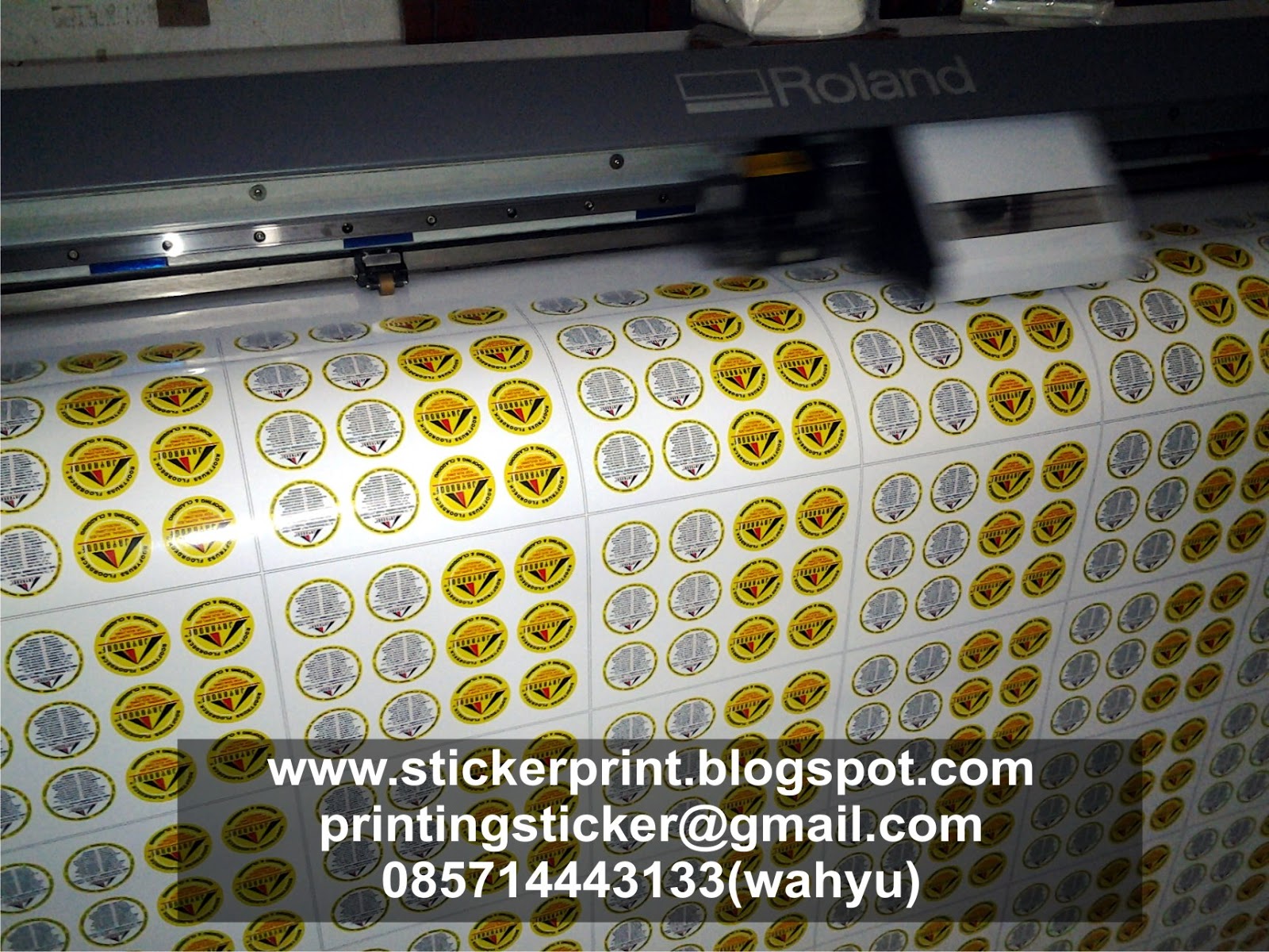 PRINTING STICKER JAKARTA PRINTING STICKER JAKARTA, MENERIMA PESANA
