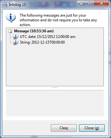 UTC date time to String X++ AX 2012