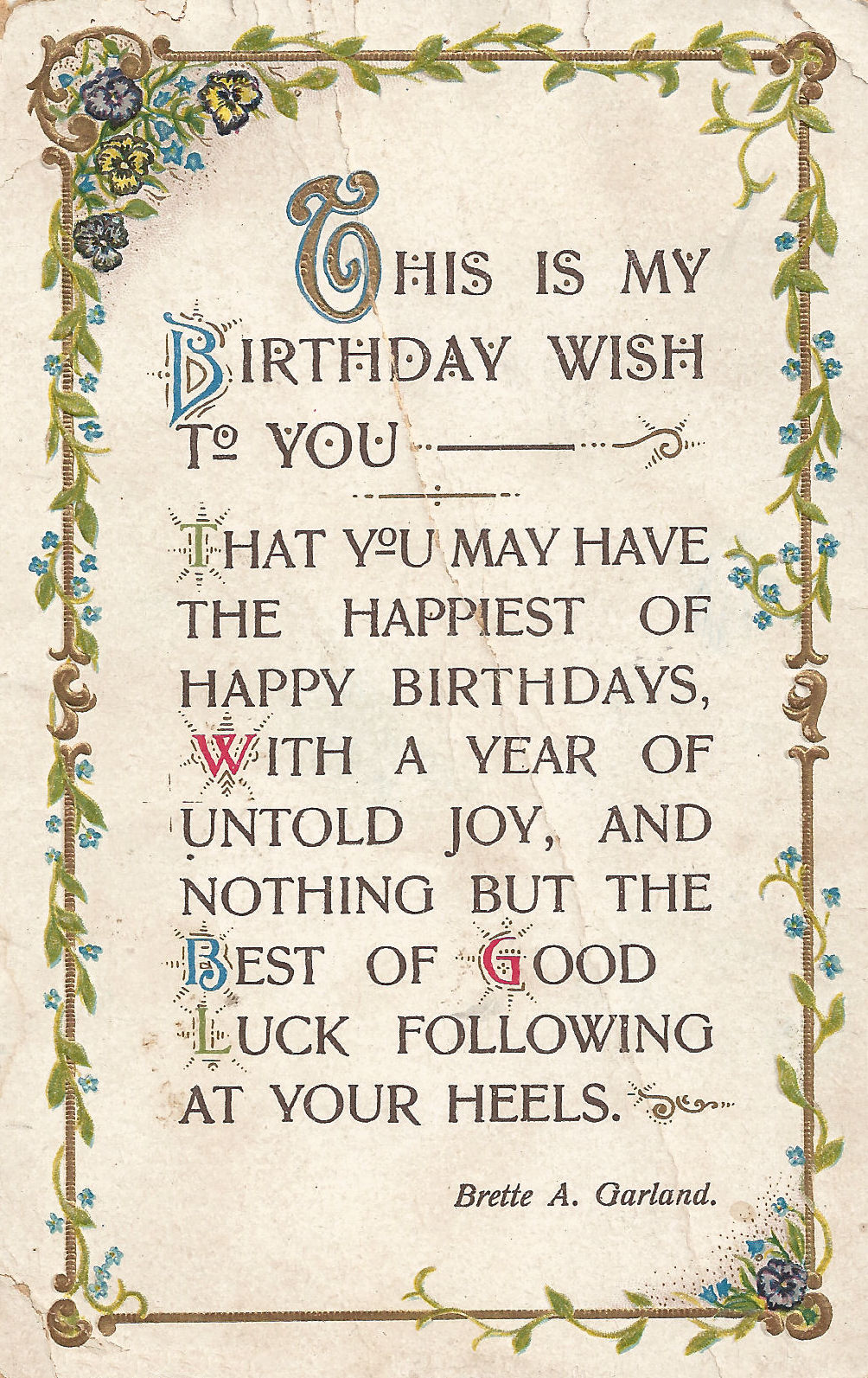 Antique Images Printable Greeting Free Digital Birthday Download Card Antique Images Printable Greeting Free Digital Birthday Download Card