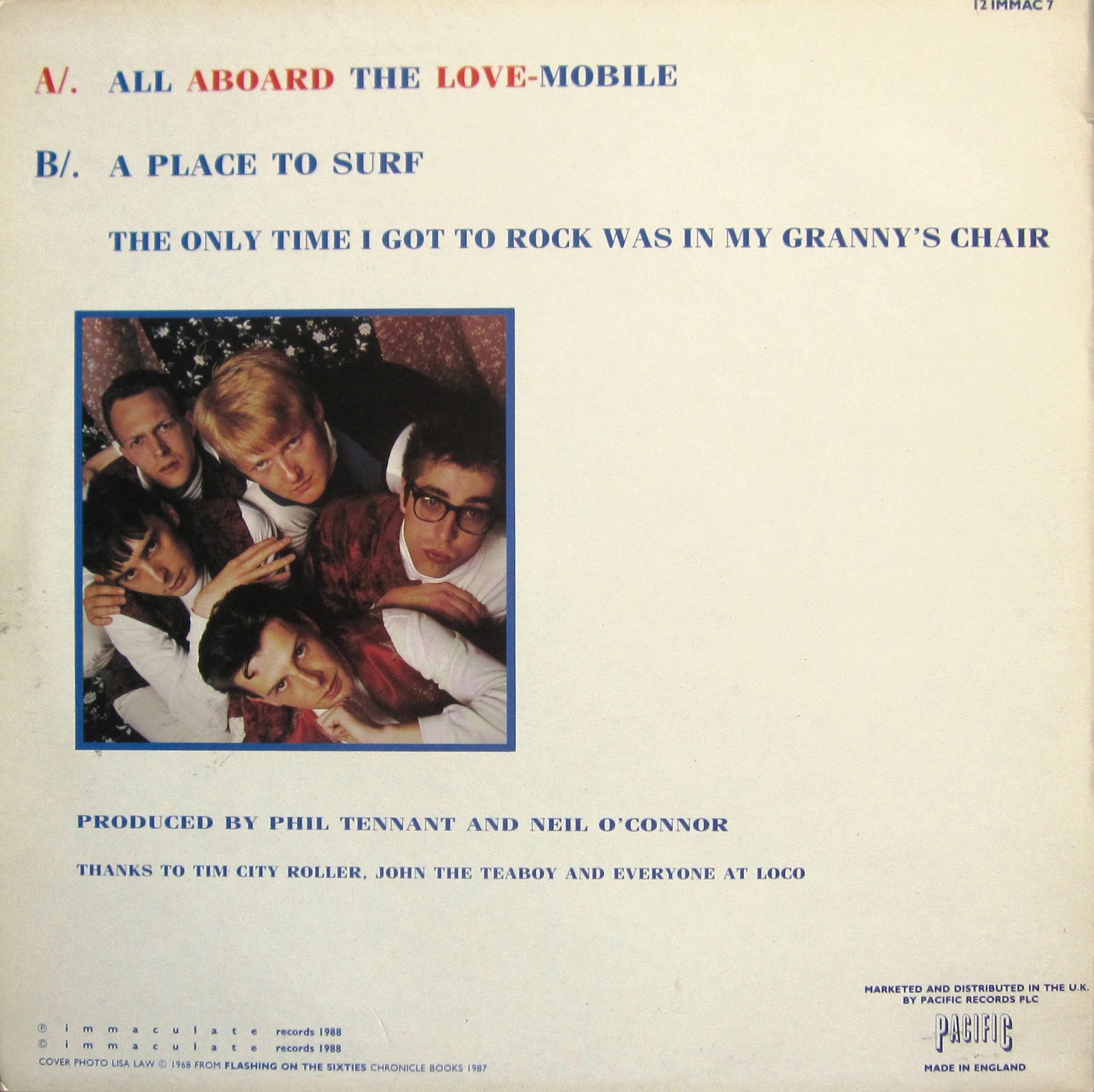 From A Northern Place One Thousand Violins All Aboard The LoveMobile (12")