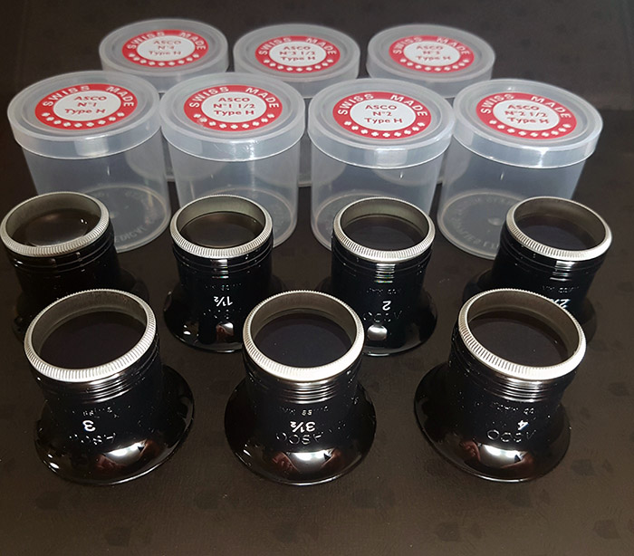 Nicholas Hacko Watchmaker Professional Loupes in Stock