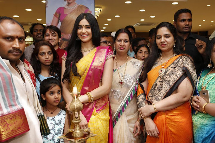 Adah Sharma Photoshoot For Saree Niketan