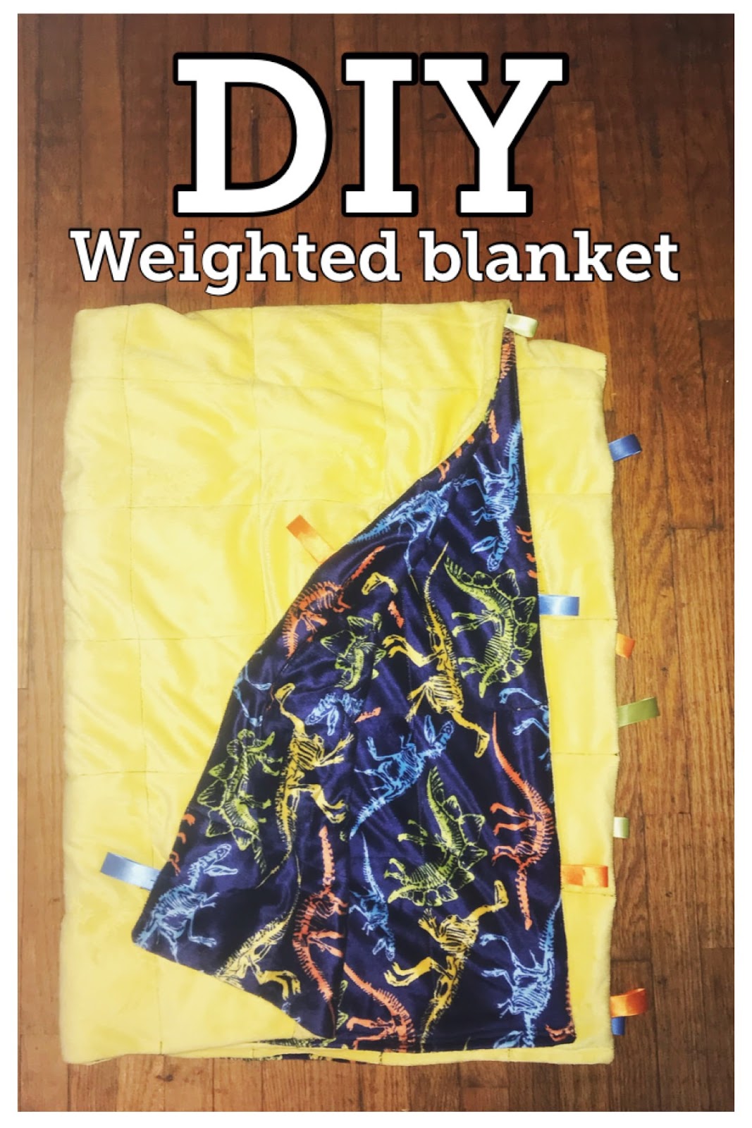 Make your own Weighted Blanket Cheap and Fast Sew With Sparkles