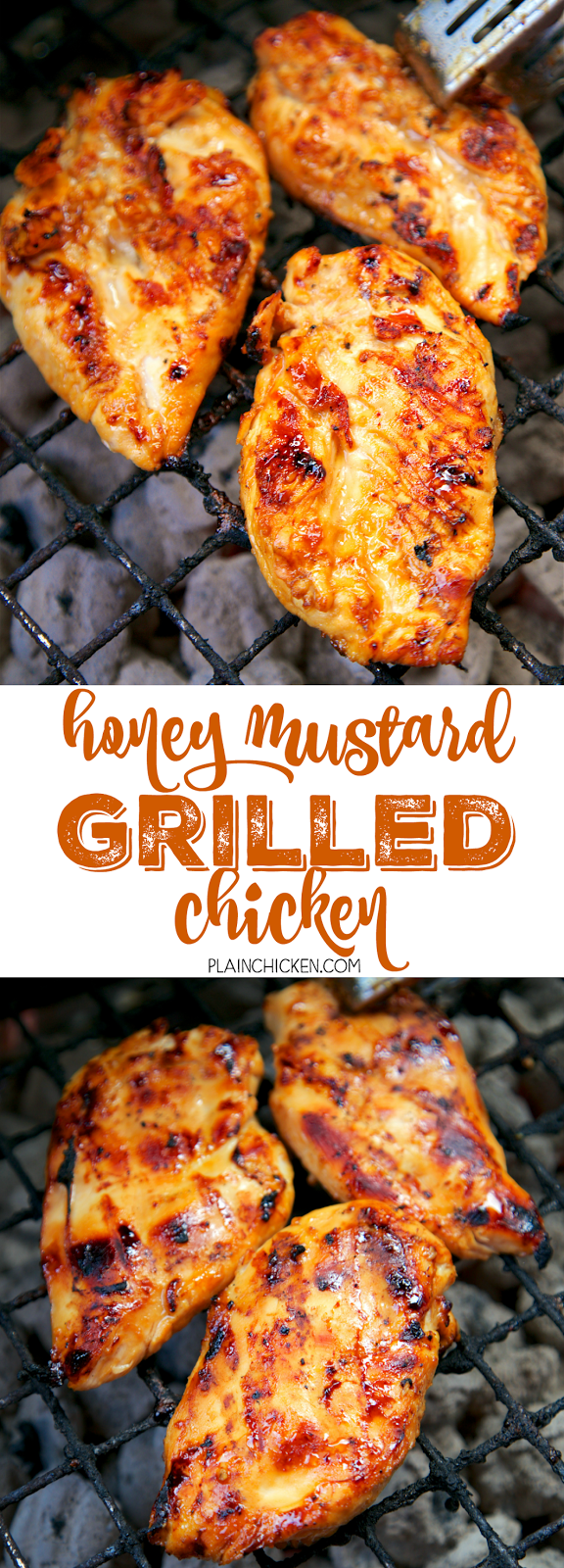 Honey Mustard Grilled Chicken Plain Chicken®