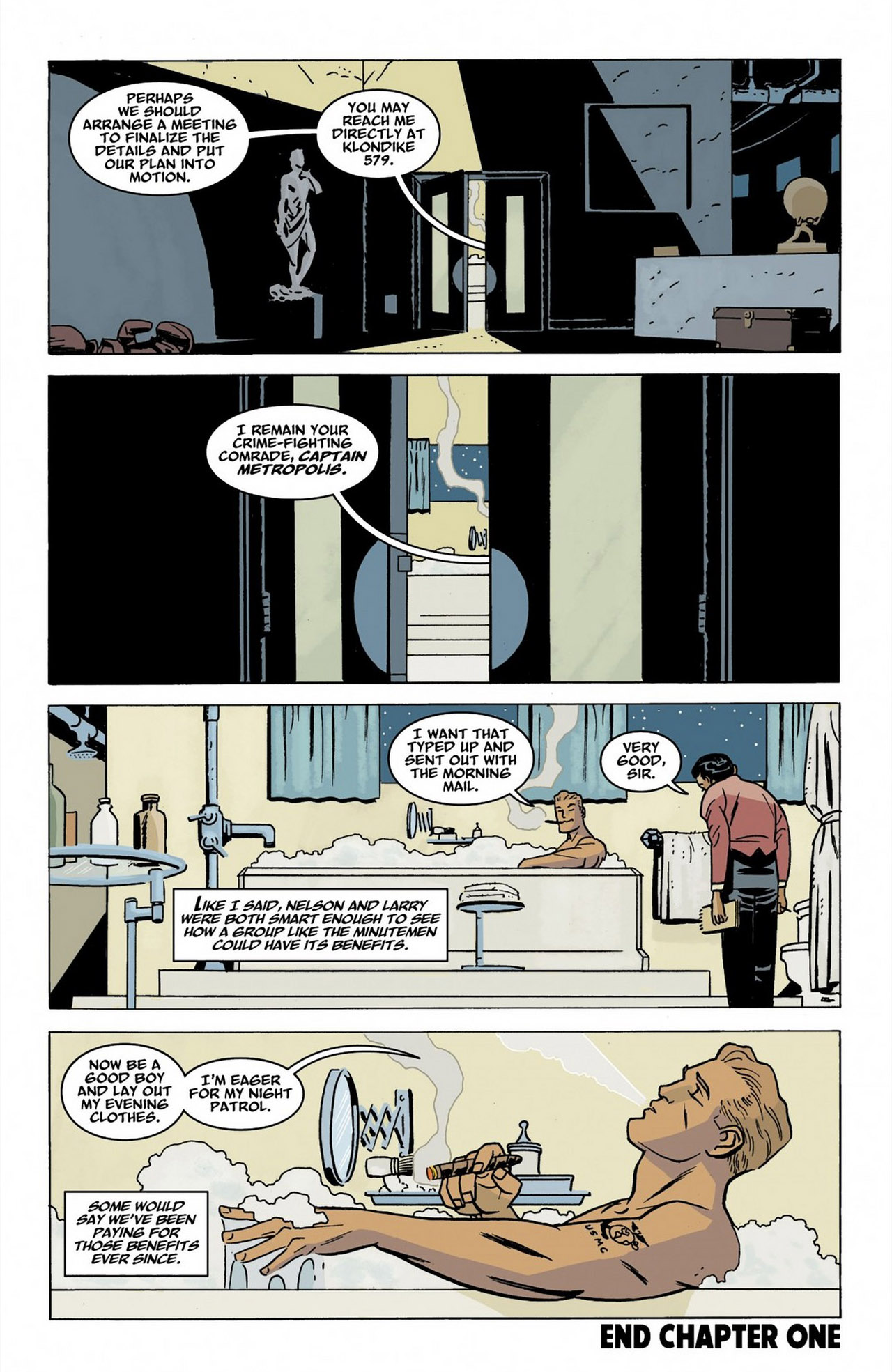 Read online Before Watchmen: Minutemen comic -  Issue #1 - 30