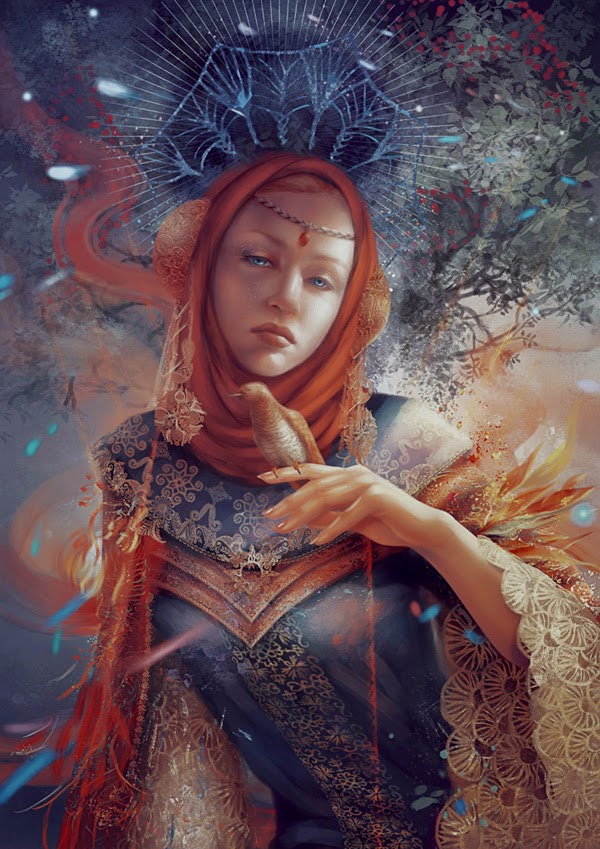 Lovely Fantasy Digital Art by Vasylina Holodilina