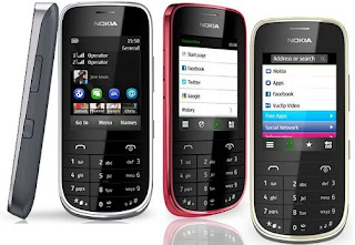 Nokia Asha 202 Touch and Type Mobile with Dual SIM