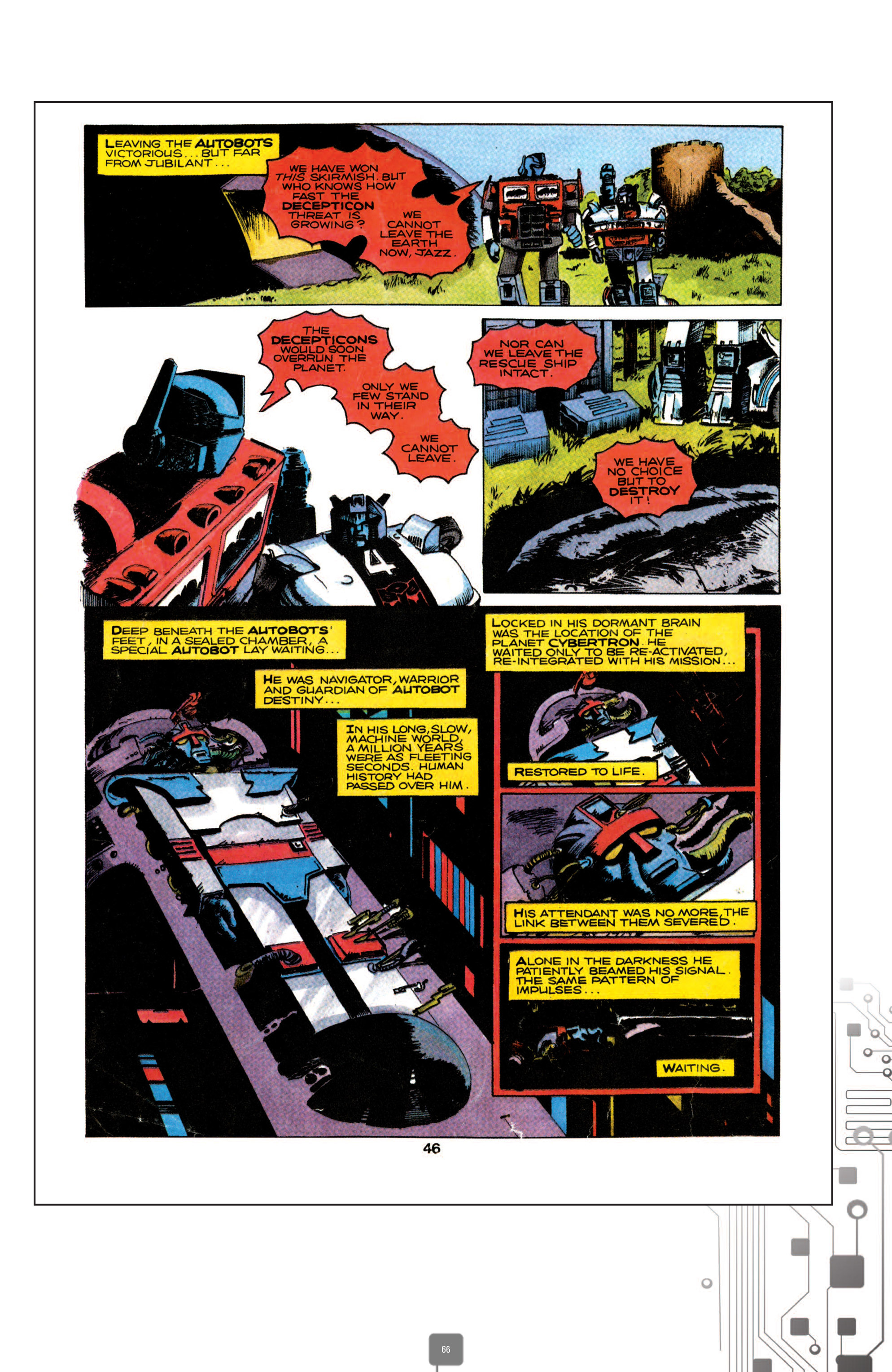 Read online The Transformers Classics UK comic -  Issue # TPB 1 - 67