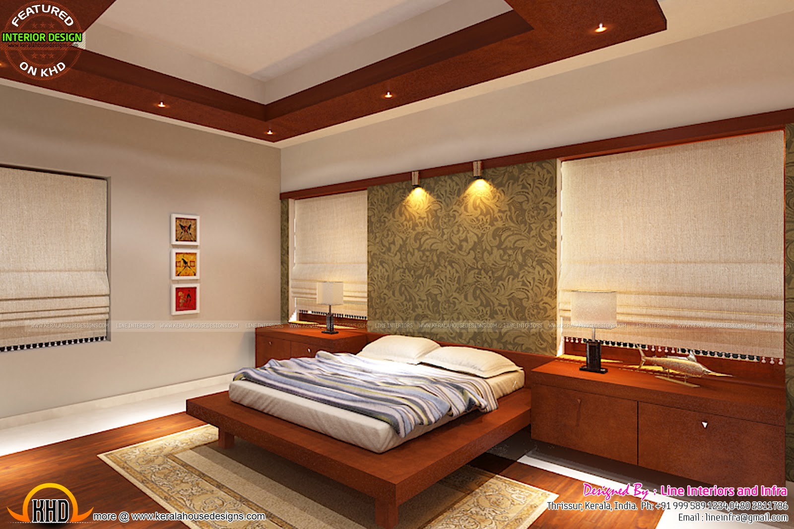 Interiors Design By Line Interiors And Infra Kerala Home Design
