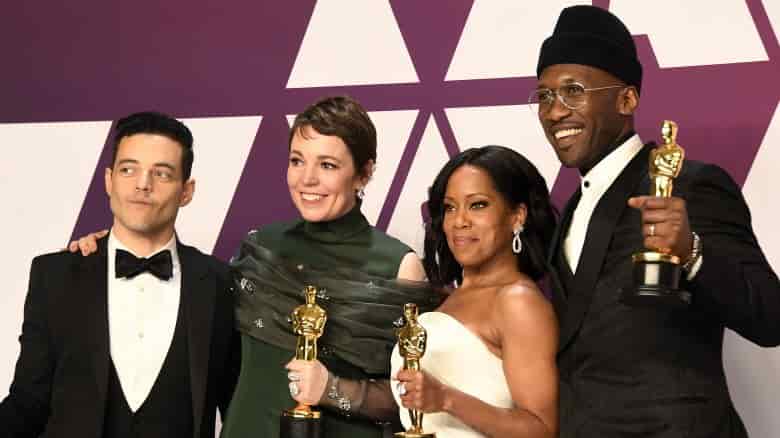 Lady Gaga helped Rami Malek avoid Oscars 2019 wardrobe malfunction Lady Gaga helped Rami Malek avoid Oscars 2019 wardrobe malfunction