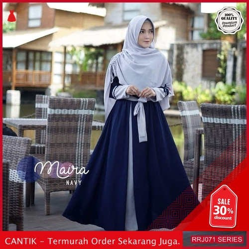 Jual RRJ071D209 Dress Muslim Maira Wanita Syari Plus Set BMGShop