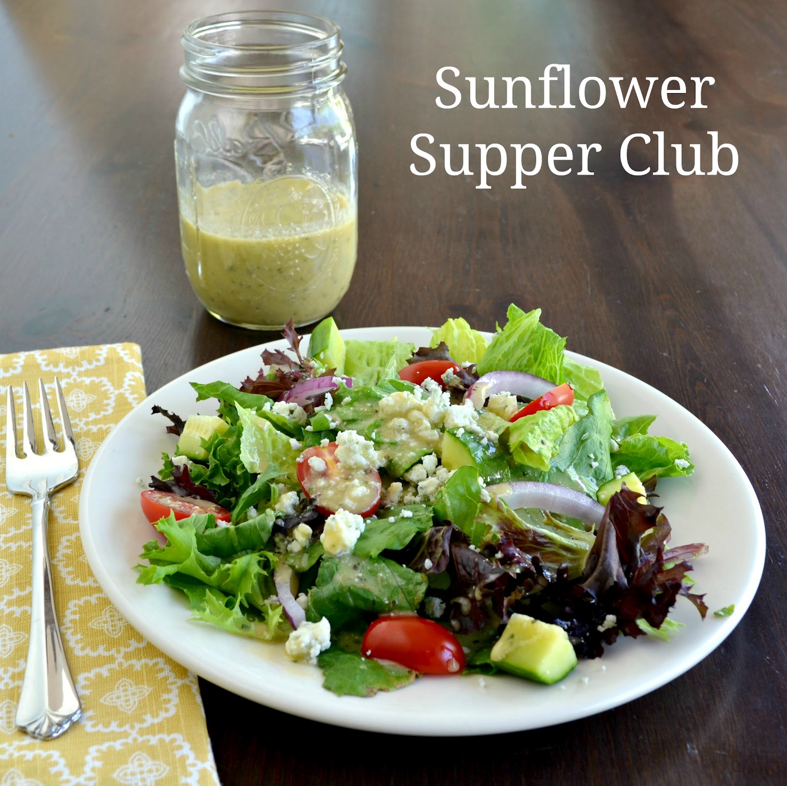 Sunflower Supper Club Blue Cheese Vinaigrette Dressing