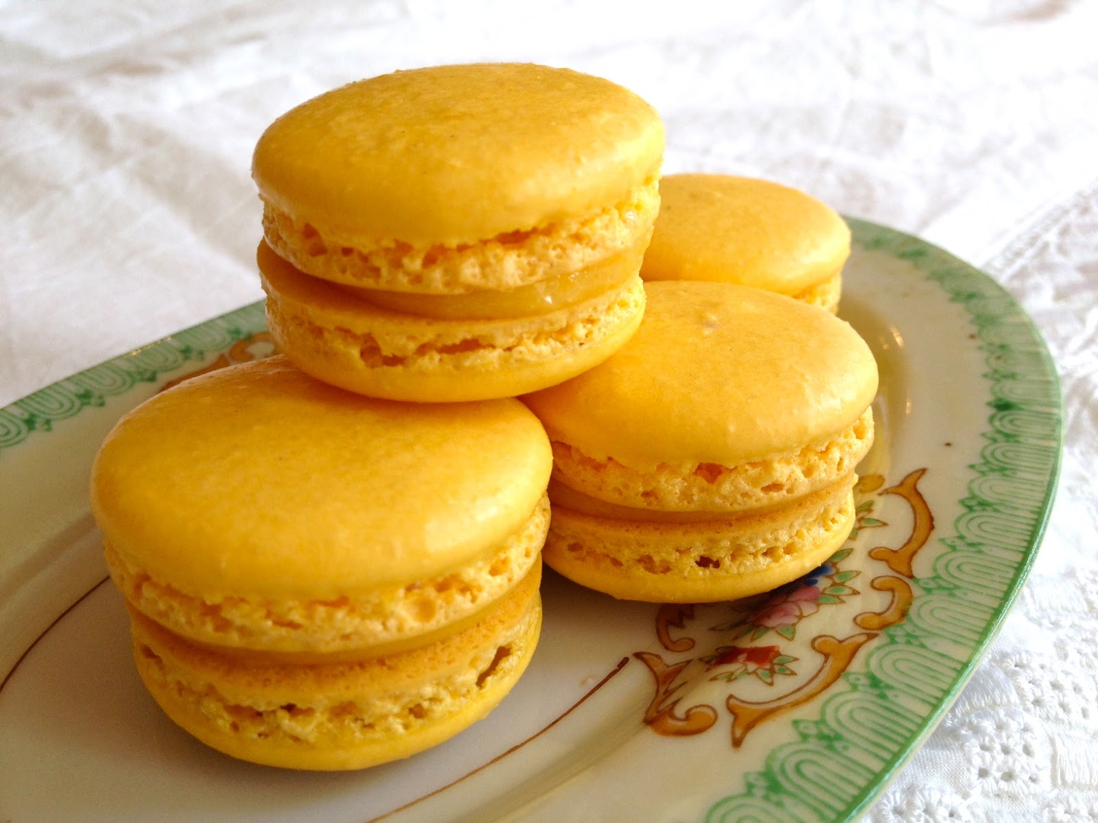 My Favorite Recipes Passionfruit Macarons