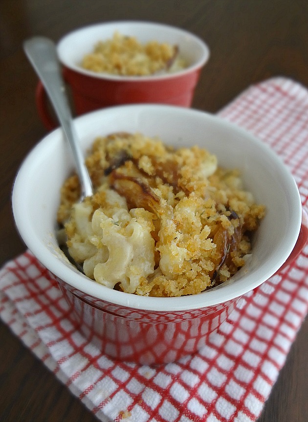 French Onion Macaroni and Cheese
