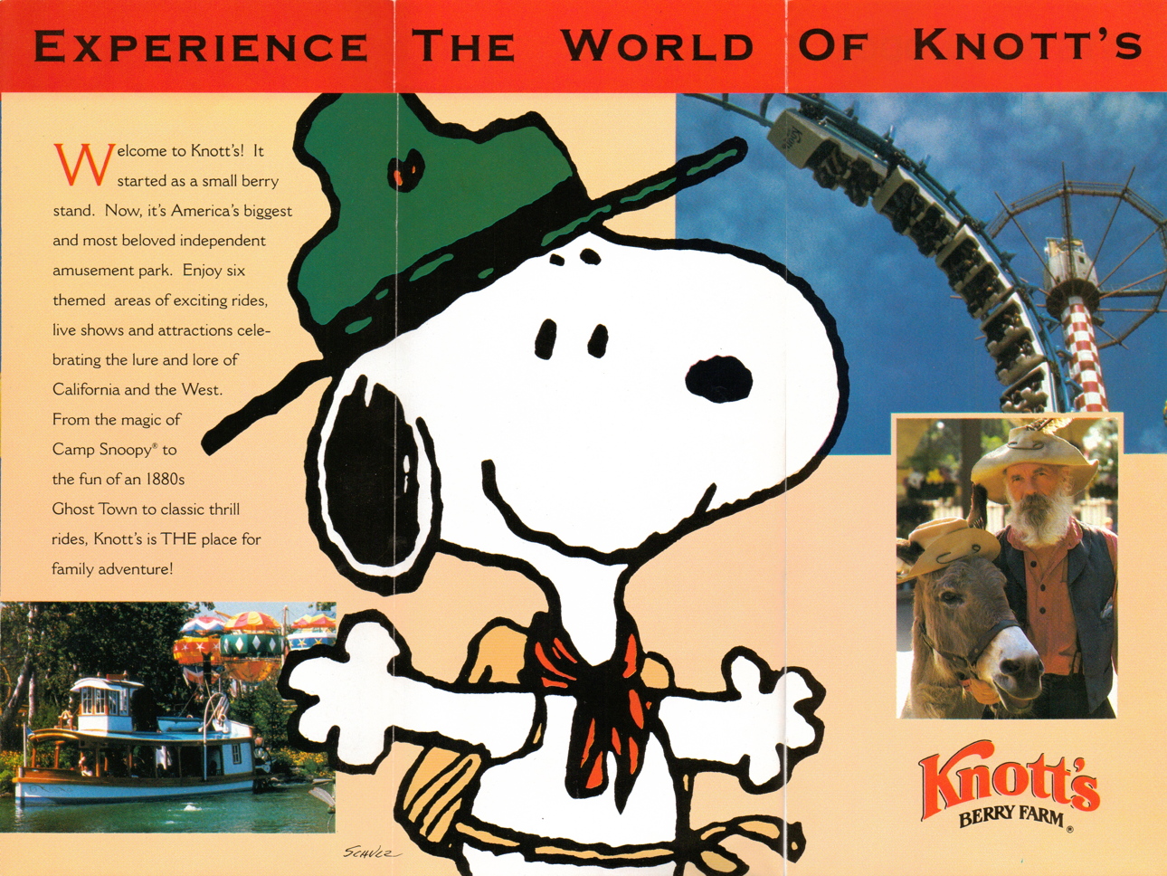 NewsPlusNotes: From The Vault: Knott's Berry Farm 1994 Brochure