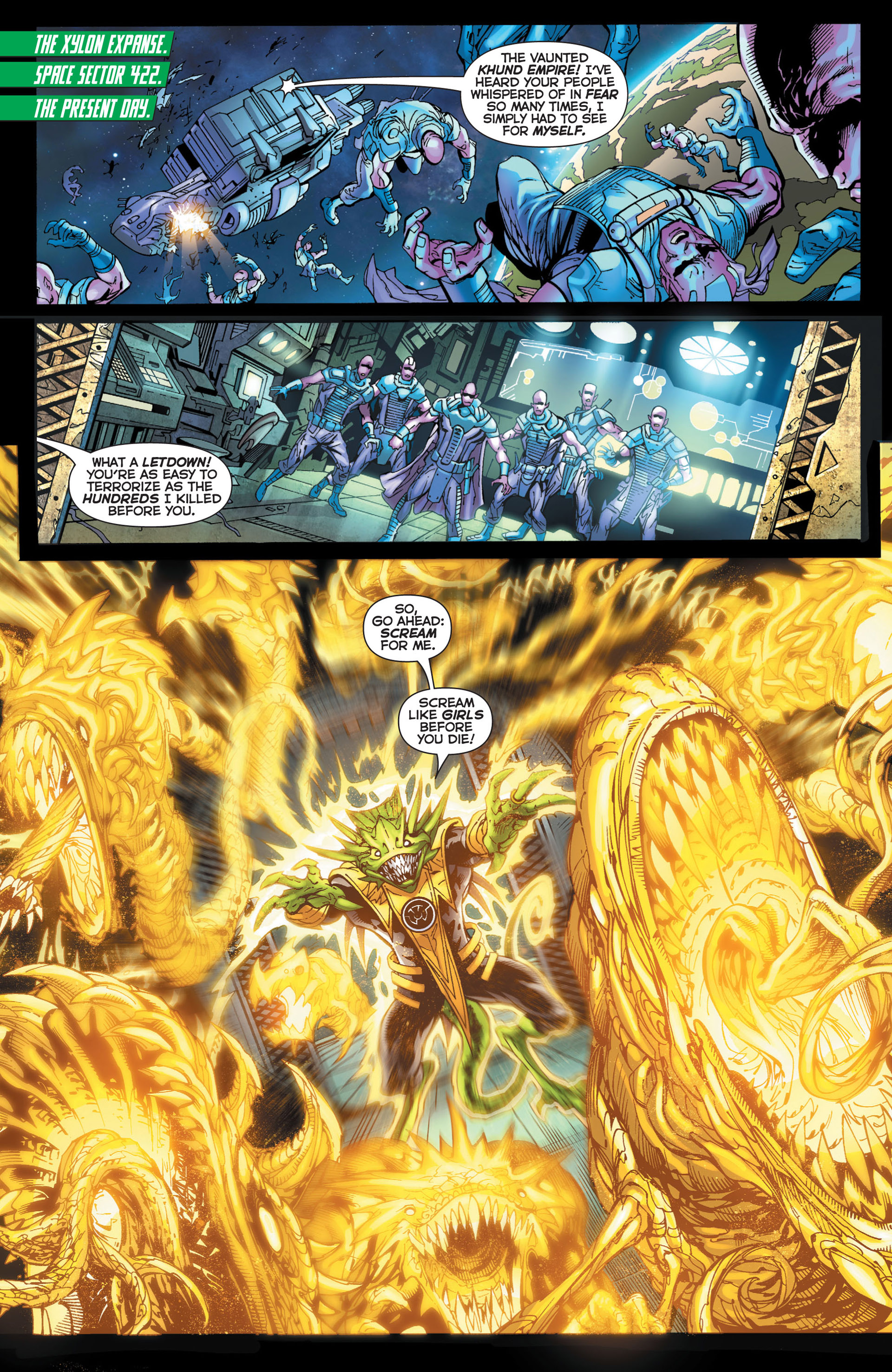 Read online Green Lantern: New Guardians comic -  Issue #1 - 10
