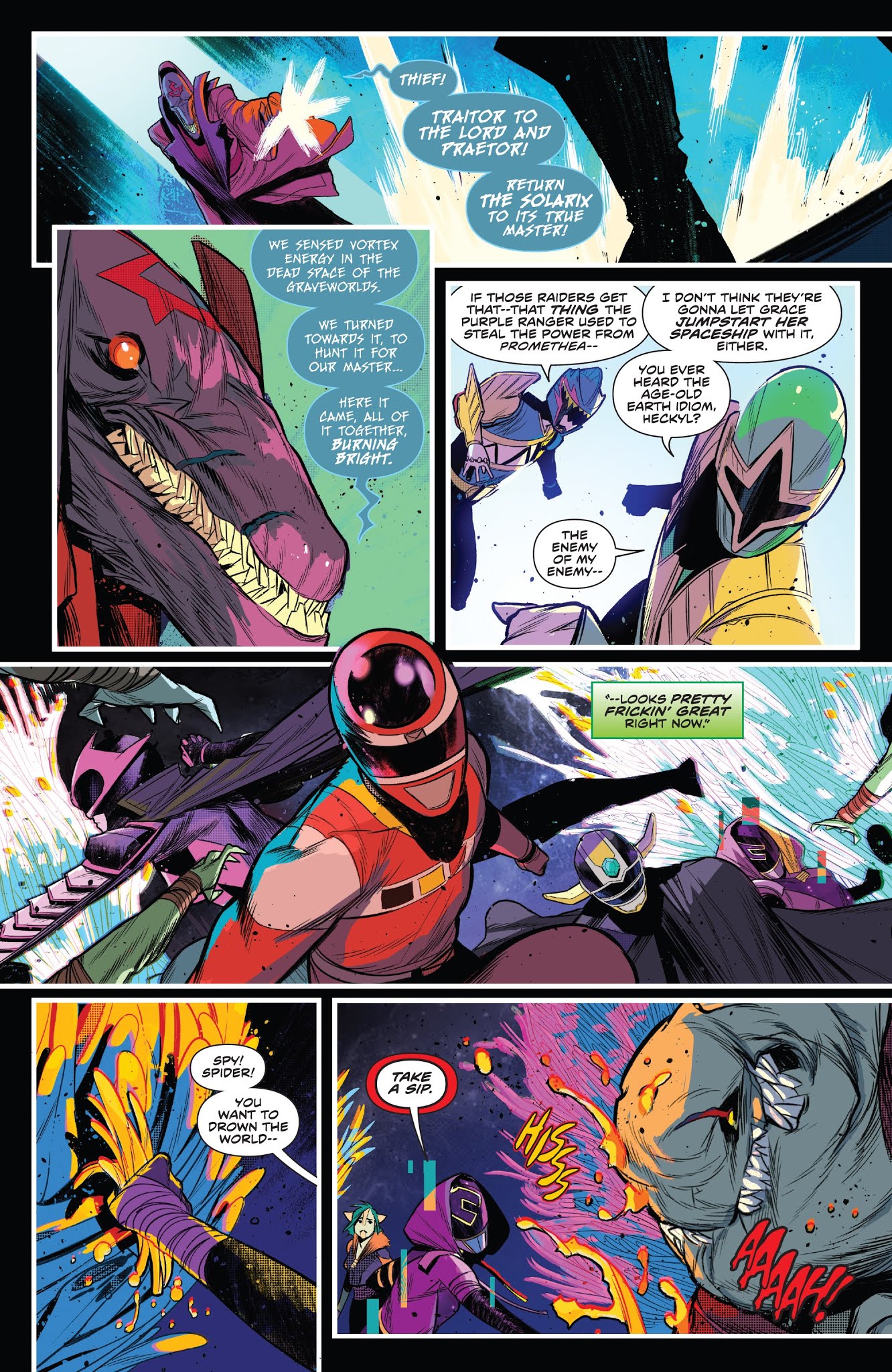 Read online Mighty Morphin Power Rangers comic -  Issue #32 - 15