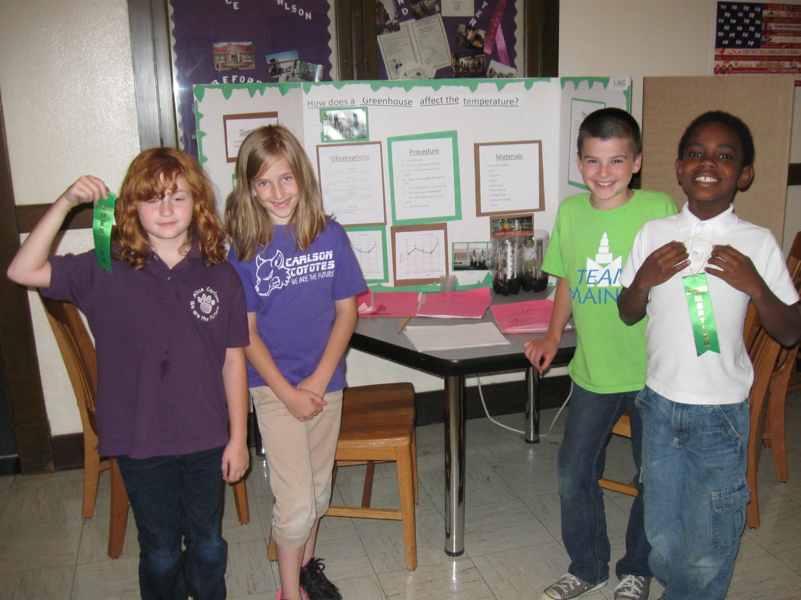 Shanna's Third Grade: Science Fair Projects