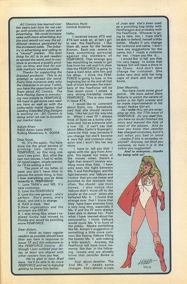 Read online Femforce comic -  Issue #77 - 31