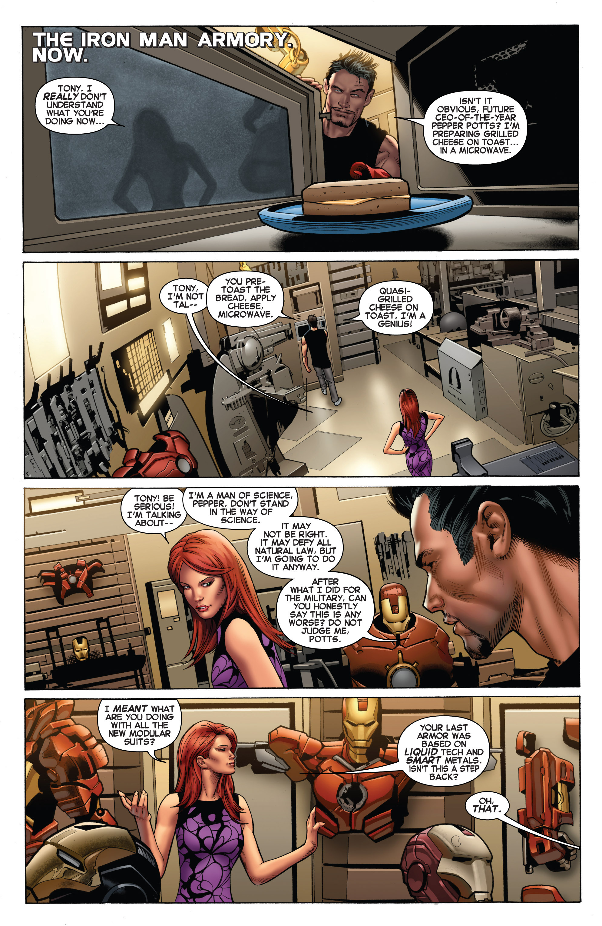 Read online Iron Man (2013) comic -  Issue #3 - 4