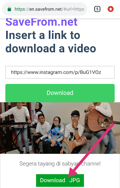 Cara Menyimpan Foto / Video Dari instagram Ke Galeri Hp Tanpa Aplikasi