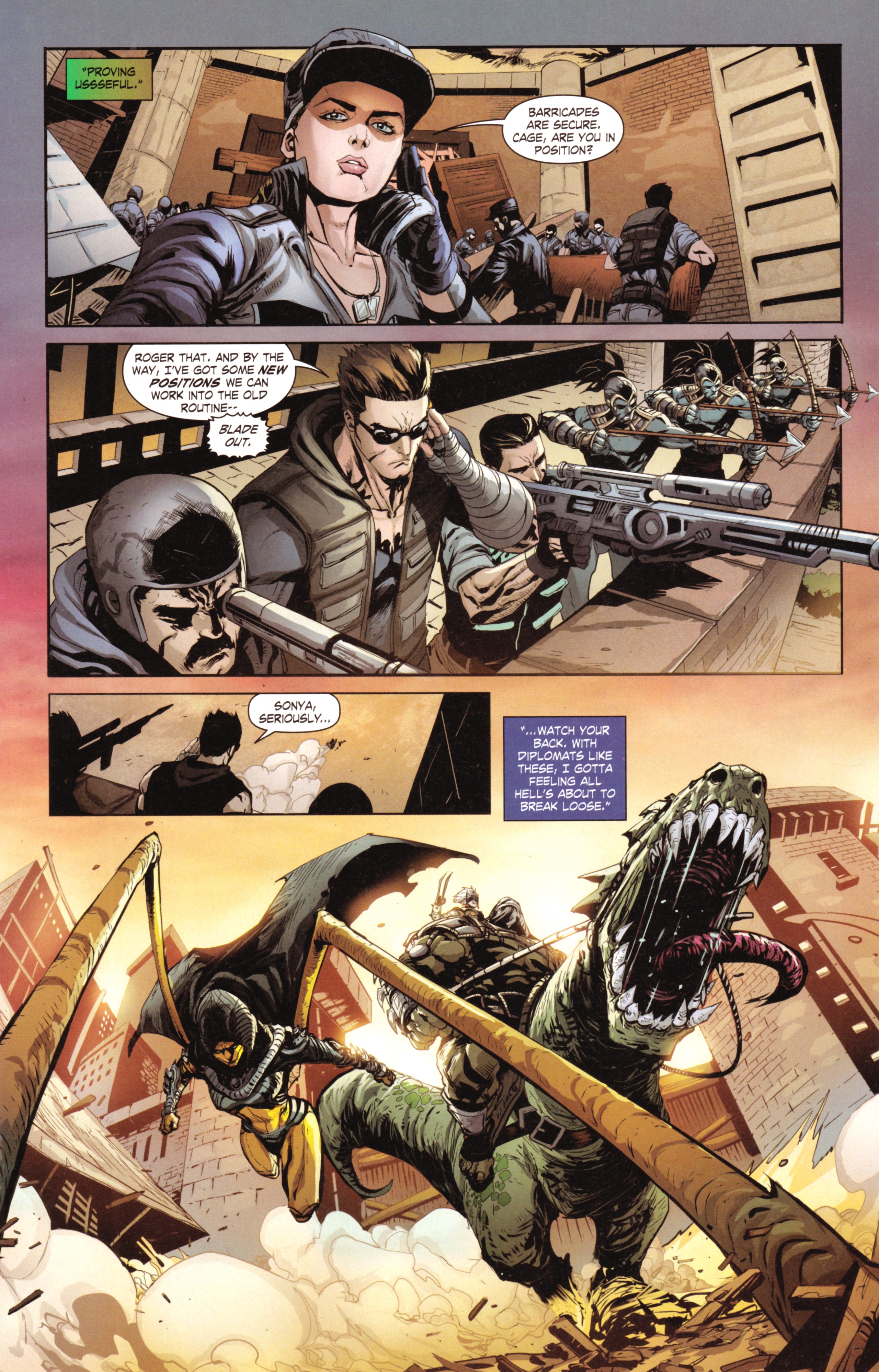 Read online Mortal Kombat X [II] comic -  Issue #5 - 28