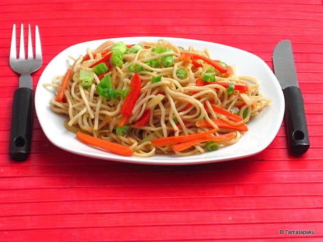 Vegetarian Chinese Noodles