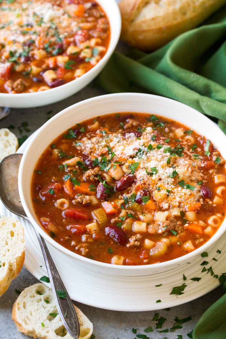 Recipes Pasta e Fagioli Soup {Better than Olive Garden’s}