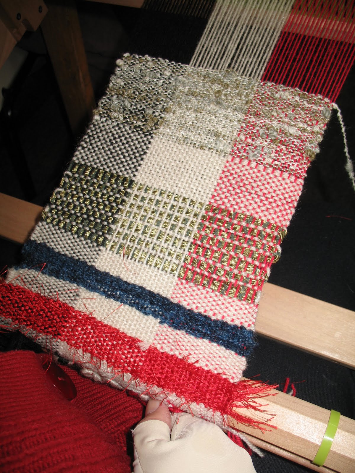 Dumfries Guild Spinners, Weavers & Dyers Blog Weaving 14