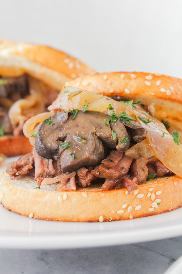 Beer Braised Brisket Sandwiches