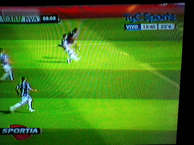 De un partido de la Liga Española. Si tienen DirecTV se darán cuenta que el marcador es de DirecTV Sports.