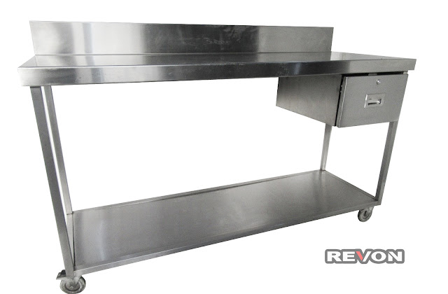 Meja Stainless Steel Catering Preperation