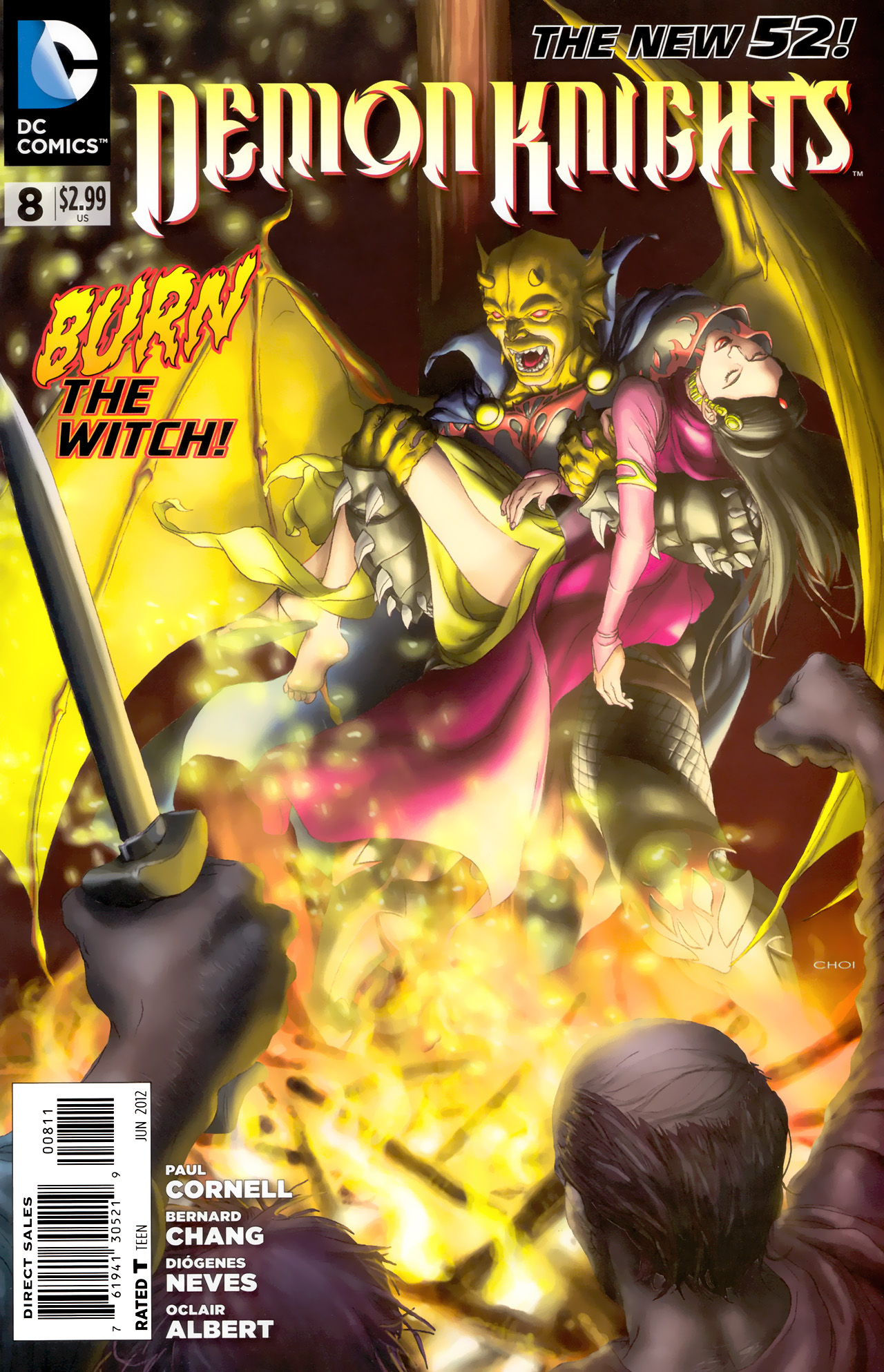 Read online Demon Knights comic -  Issue #8 - 1