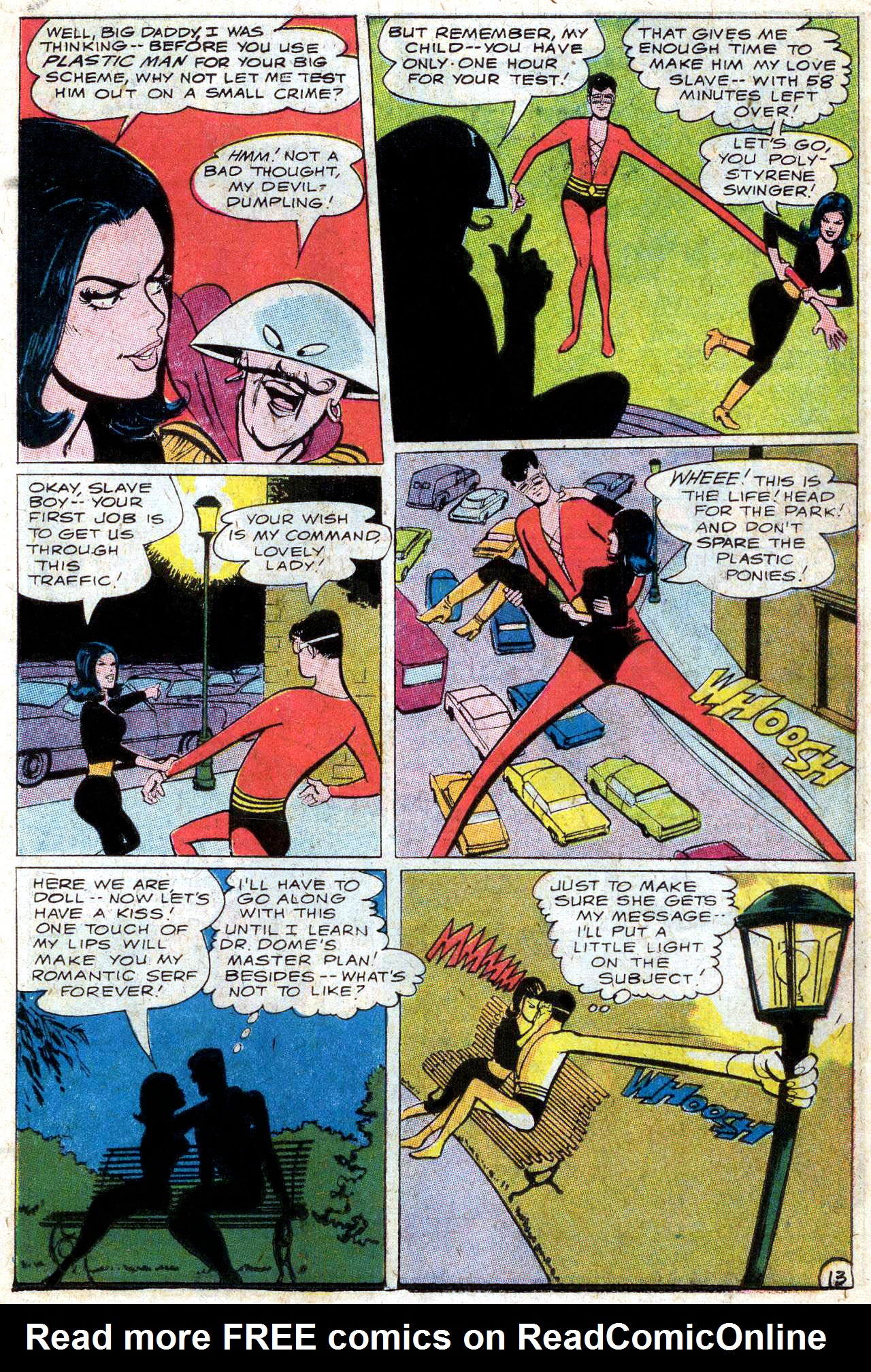 Read online Plastic Man (1966) comic -  Issue #4 - 15