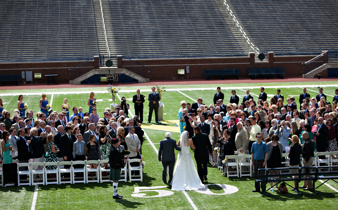 University of Michigan Athletic Department Wedding Venue University of Michigan Athletic Department Wedding Venue