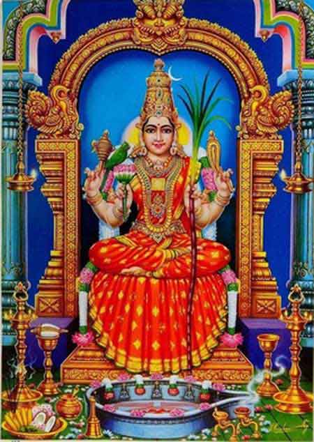 Story of Goddess Kamakshi Worshipped in Kanchipuram | Hindu Blog
