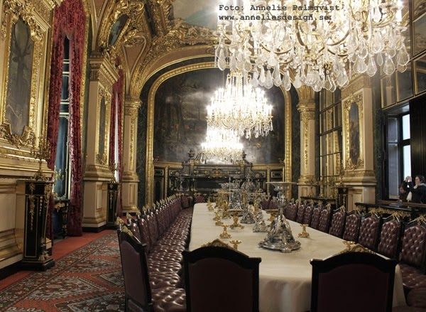 napoleons lägenhet, Louvre, paris, frankrike, 
